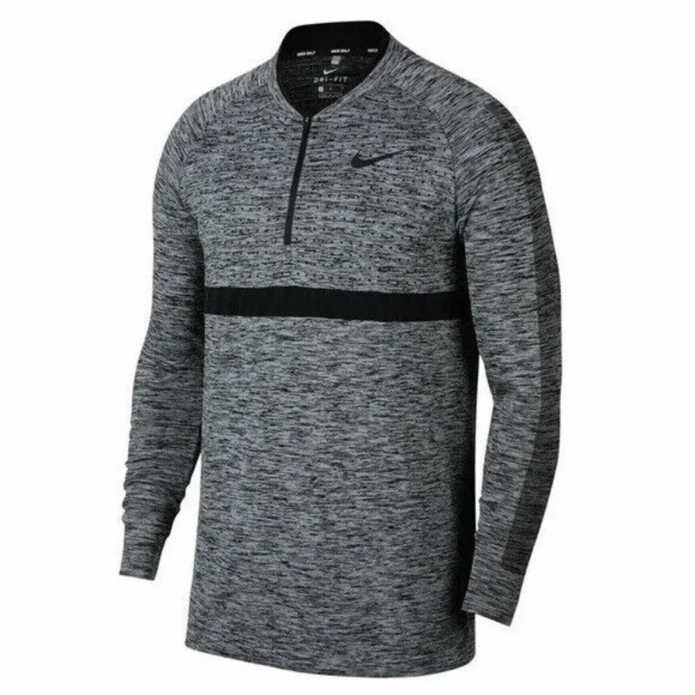 Nike Golf Dry Knit Half Zip Long Sleeve Shirt 892221-012 Men’s Size XL - Picture 2 of 10